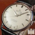 画像9: セイコー SEIKO マーベル Sマーク 白文字盤 17石 SSケース 手巻き (9)