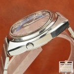 画像3: セイコー SEIKO アドバン ブルーグラデーションダイヤル 希少なメモリとロゴ入りのオリジナル3面カットガラス仕様 21石 オートマチック 専用ブレス装着 (3)