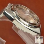 画像4: セイコー SEIKO アドバン イエローダイヤル 希少なメモリとロゴ入りのオリジナル3面カットガラス仕様 21石 オートマチック 専用ブレス装着 (4)