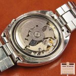 画像5: セイコー SEIKO アドバン イエローダイヤル 希少なメモリとロゴ入りのオリジナル3面カットガラス仕様 21石 オートマチック 専用ブレス装着 (5)