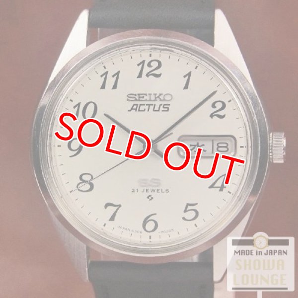 極美品 SEIKO セイコー アクタス SS 自動巻き腕時計 6306-7010ベルトは新品未使用品になります