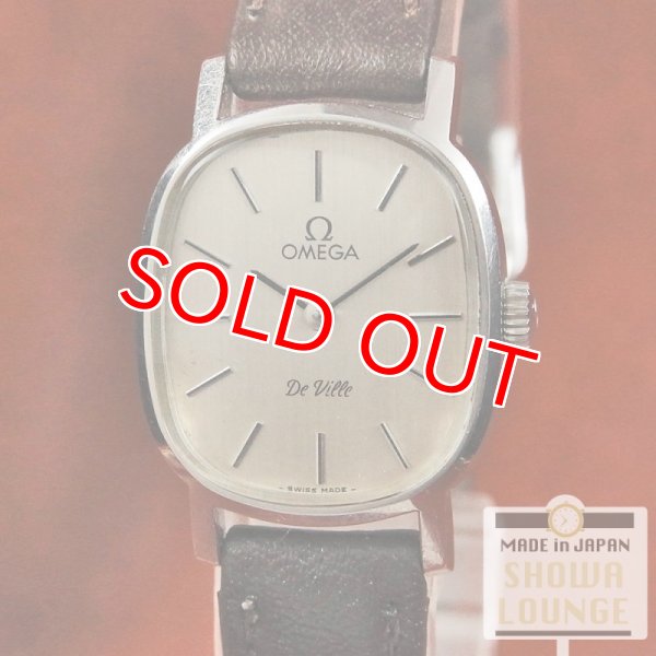 オメガ デビル レディース Cal.625 サテン文字盤 オーバル型