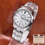 画像2: セイコー ファイブアクタス SS シルバーダイヤル  6106-7740 オートマチック 専用ブレス装着 1974年 SEIKO 5 ACTUS OH済 (2)