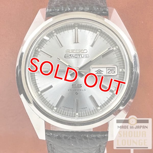 セイコー　ファイブ　アクタス　1971年製　 ★稼動品★ セイコー ファイブ アクタス 1971年製 ☆稼動品☆ - メルカリ