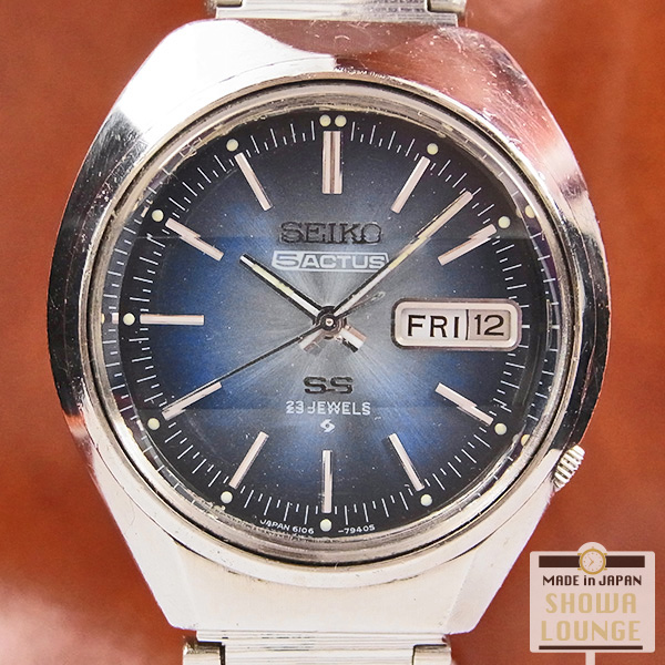 新品】 セイコー 5アクタス SEIKO 5ACTUS ブルー ecousarecycling.com