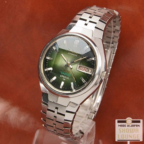 【希少】動作品 SEIKO キングセイコー 5246-6050 VANACキズ欠け多数有り