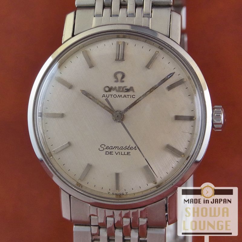 オメガ シーマスター デビル ユニシェルケース Cal.552 オートマチック 1966年 オリジナルブレス OMEGA Seamaster De  Ville