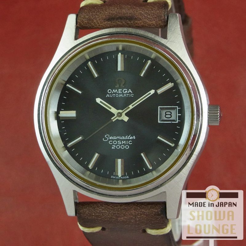 オメガ シーマスター コスミック 2000 ビッグ ネイビーダイヤル Cal.1012 オートマチック 1971年 OMEGA Seamaster  COSMIC2000