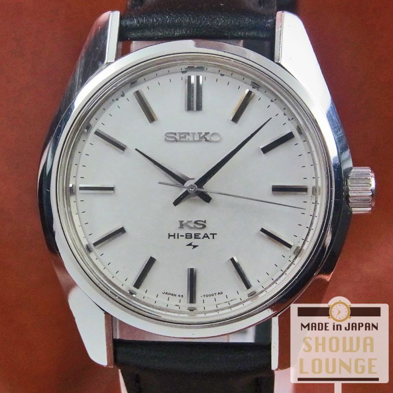 SEIKO SEIKO 70年製 KS HI-BEAT メダリオン ゴールド 自動巻き 日差-40前後 5625-7000　セイコー[240024456229]