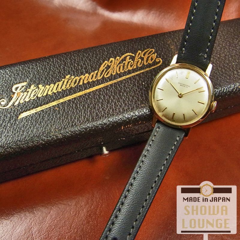 IWC レディース 18KYG 金無垢 Cal.41 3Position 手巻き 1967年 BOX付属 International Watch  Company