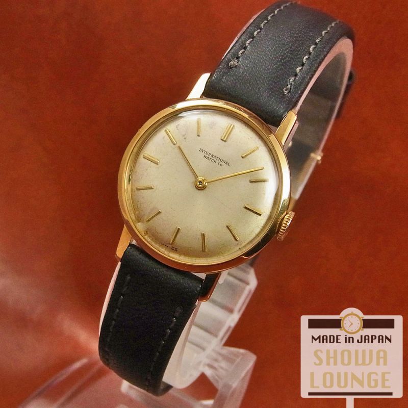 IWC レディース 18KYG 金無垢 Cal.41 3Position 手巻き 1967年 BOX付属 International Watch  Company