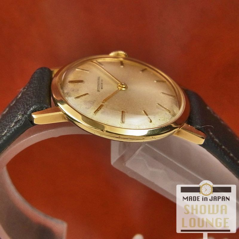 IWC レディース 18KYG 金無垢 Cal.41 3Position 手巻き 1967年 BOX付属 International Watch  Company