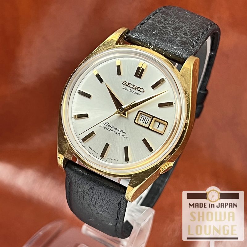 当時物 SEIKO Seikomatie DIASHOCK 35 JEWELS - 時計