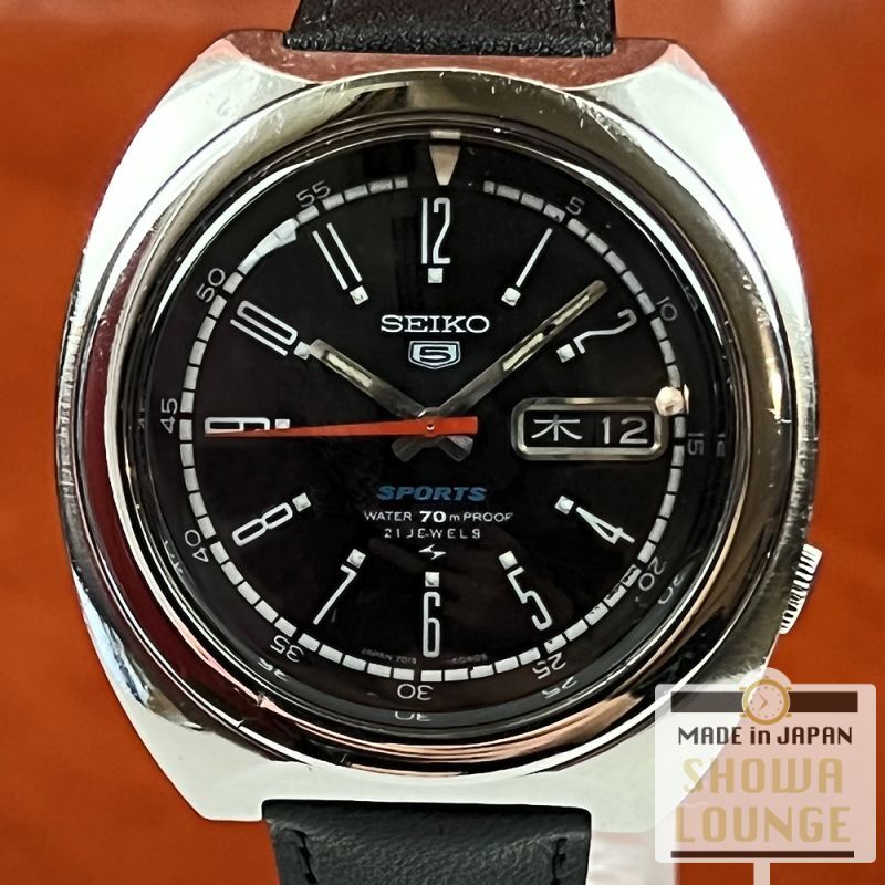 SEIKO5スポーツ ウォーター70プルーフ25jewels - 時計